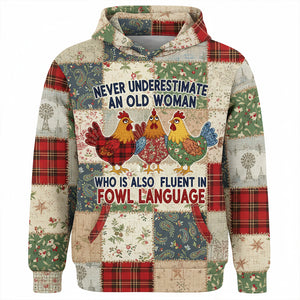 Personalized Funny Gifts For Chicken Lovers Hoodie 02natn251125-Homacus