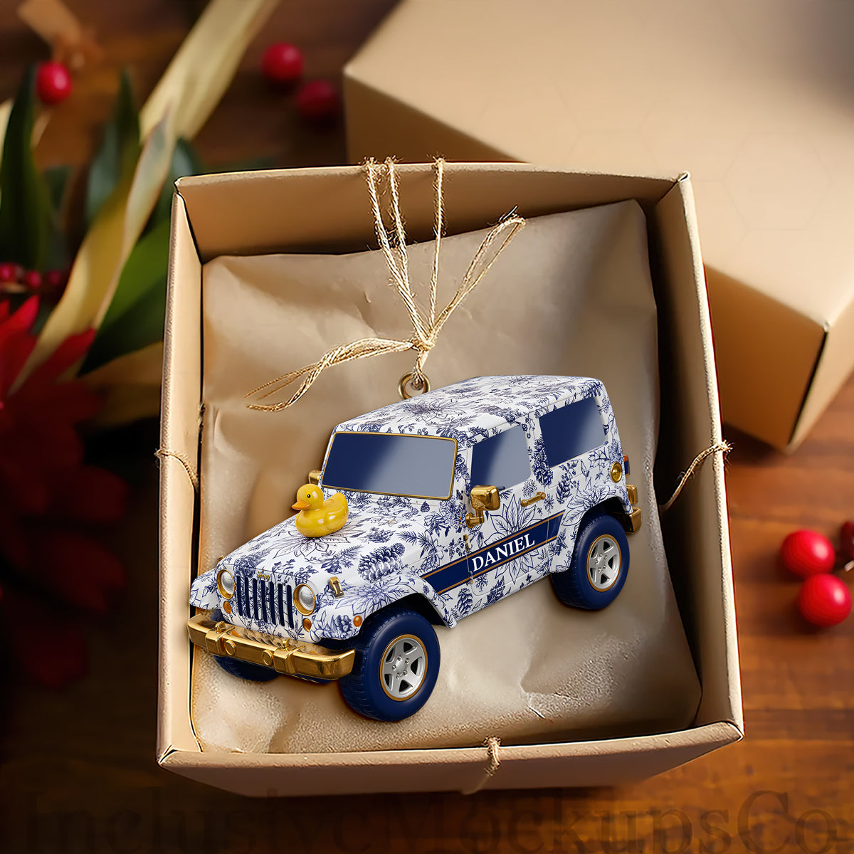 Off-road Adventure Car Ornament - Personalized Gifts For Off-road Lovers 03PGLU091025-Homacus
