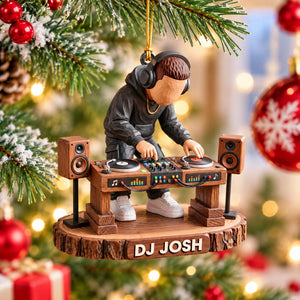 DJ Acrylic Ornament - Personalized Gifts For Christmas 04naqn100926