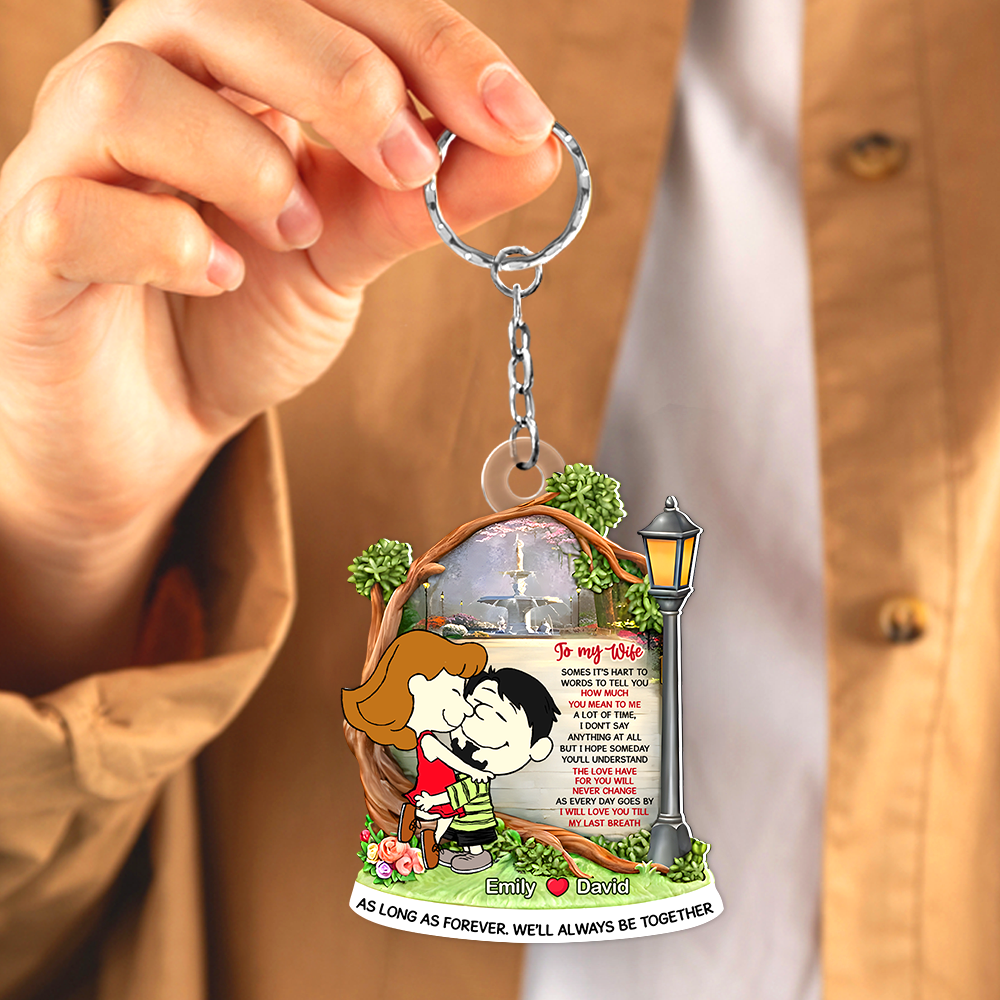 Personalized Gifts For Wife Keychain 01ohpu170125hg-Homacus