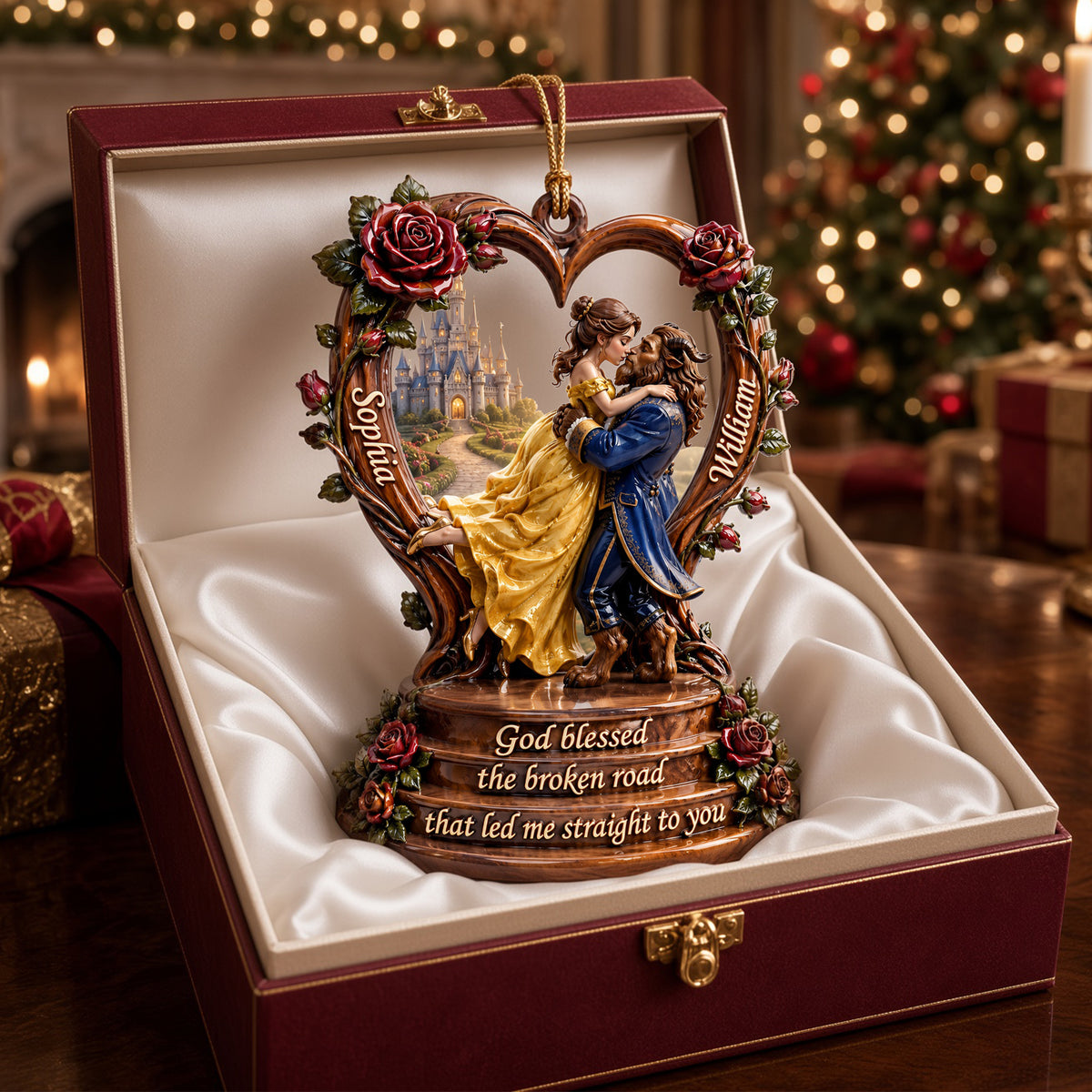 The Fantasy Fate Couple Acrylic Ornament, Personalized Gifts For Couple 07QHLU310826-Homacus