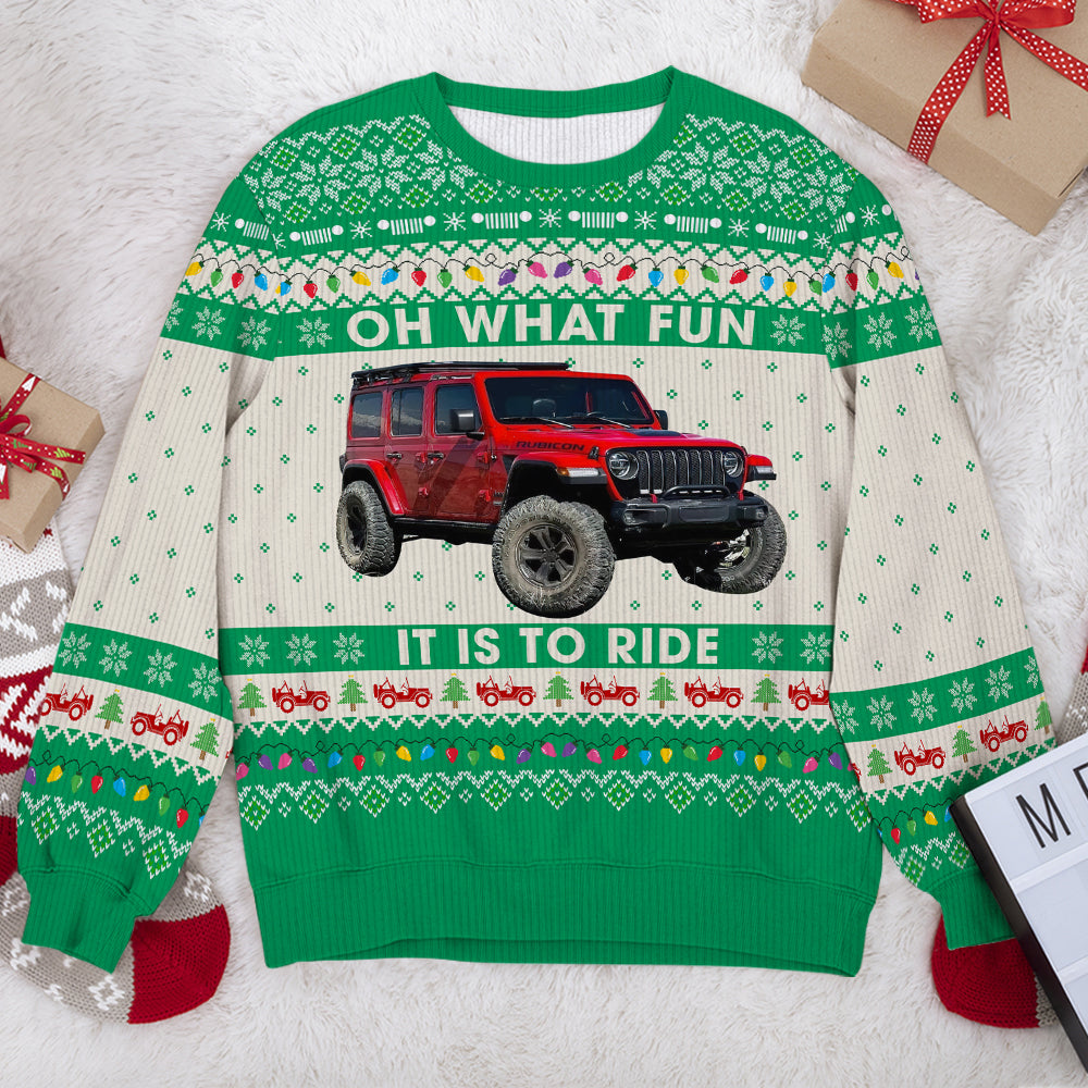 Custom Photo Gifts For Off Road Lovers Ugly Sweater 04acqn021024-Homacus