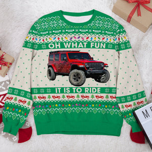 Custom Photo Gifts For Off Road Lovers Ugly Sweater 04acqn021024-Homacus