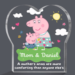 Personalized Gifts For Mom Acrylic Shape Plaque 01DTDT030325-Homacus