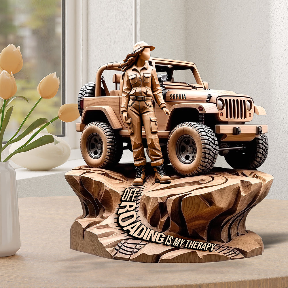 Adventure Acrylic Plaque - Personalized Gifts For Off-Road Lovers 05tgqn270525-Homacus