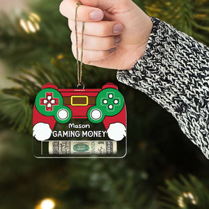 Personalized Gifts For Gamers Money Holder Ornament 03ohmh041024-Homacus