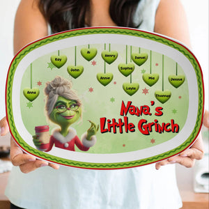 Personalized Gifts For Grandma Christmas Resin Plate 04XQLU161024-Homacus