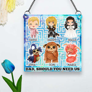 Personalized Gifts For Dad Suncatcher Ornament 03dtdt300424-Homacus