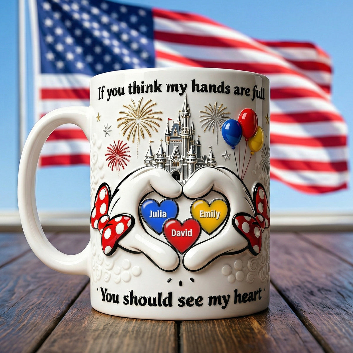 Hands Full Coffee Mug - Personalized Gifts For Mom 03naqn020326-Homacus