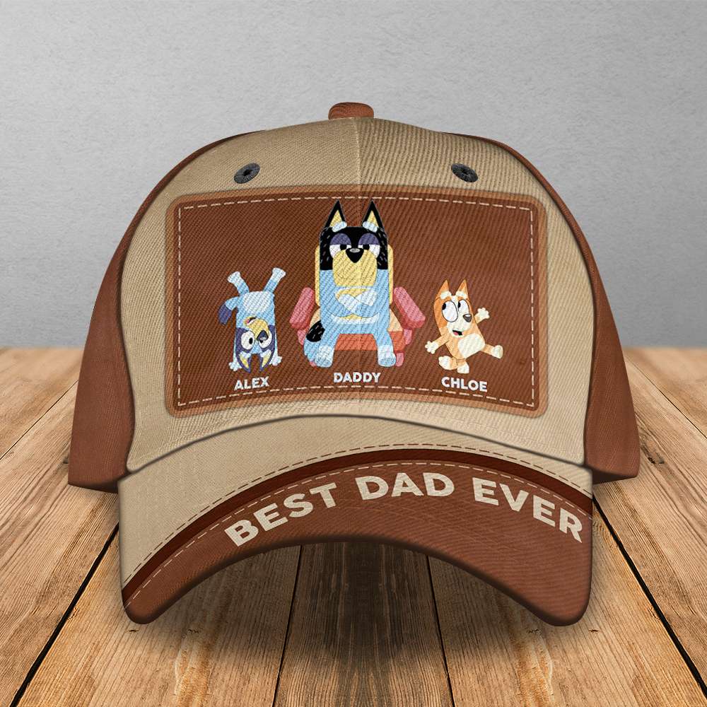 Dog Dad Classic Cap - Personalized Gifts For Father 144nadt0306-Homacus