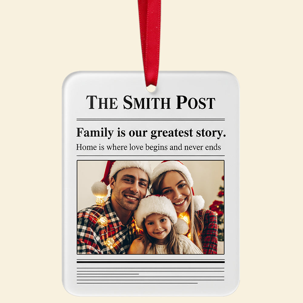 Personalized Gifts For Family Christmas Ornament 02hytn150925-Homacus