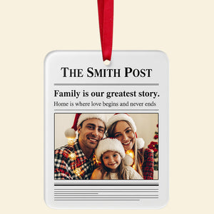 Personalized Gifts For Family Christmas Ornament 02hytn150925-Homacus