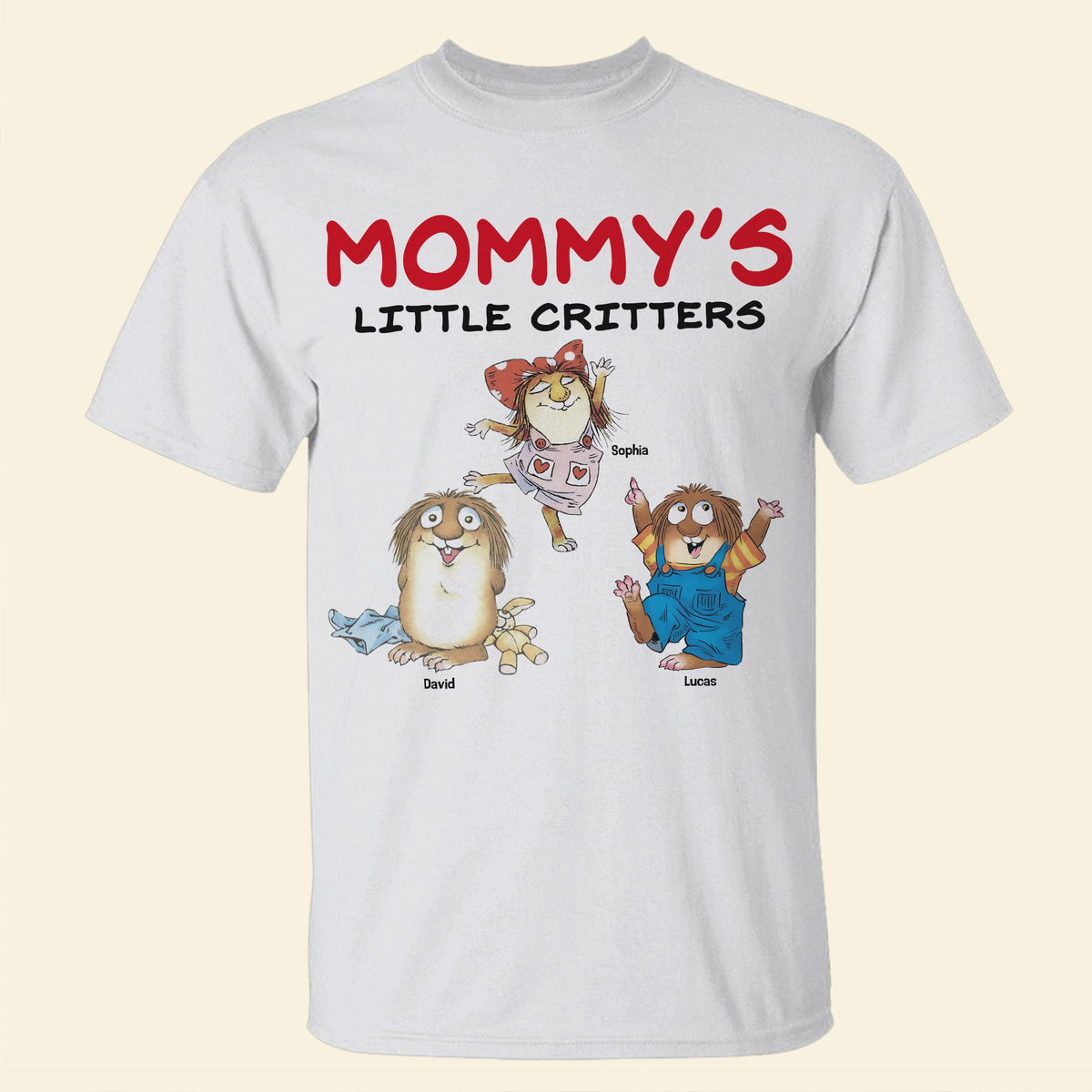 Personalized Gifts For Mom Shirt, Cute Children's Literature Creature 02qhtn200325-Homacus