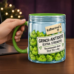 Mischief Antidote Extra Strength Accent Mug - Personalized Gifts 01hudt191026-Homacus