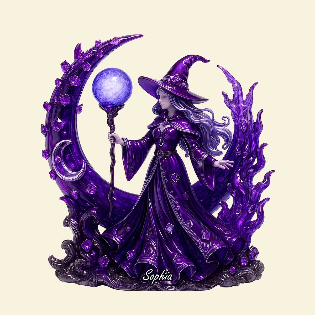 Witch Acrylic Plaque - Personalized Gifts For Witch Lover 04OHTN080525-Homacus