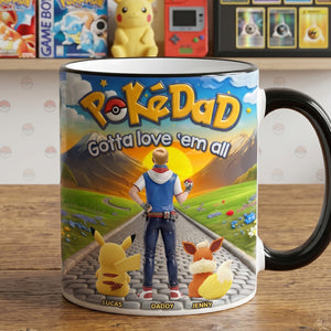 Legendary Dad Journey Magic Coffee Mug - Personalized Gifts For Dad 05OHTN010526-Homacus