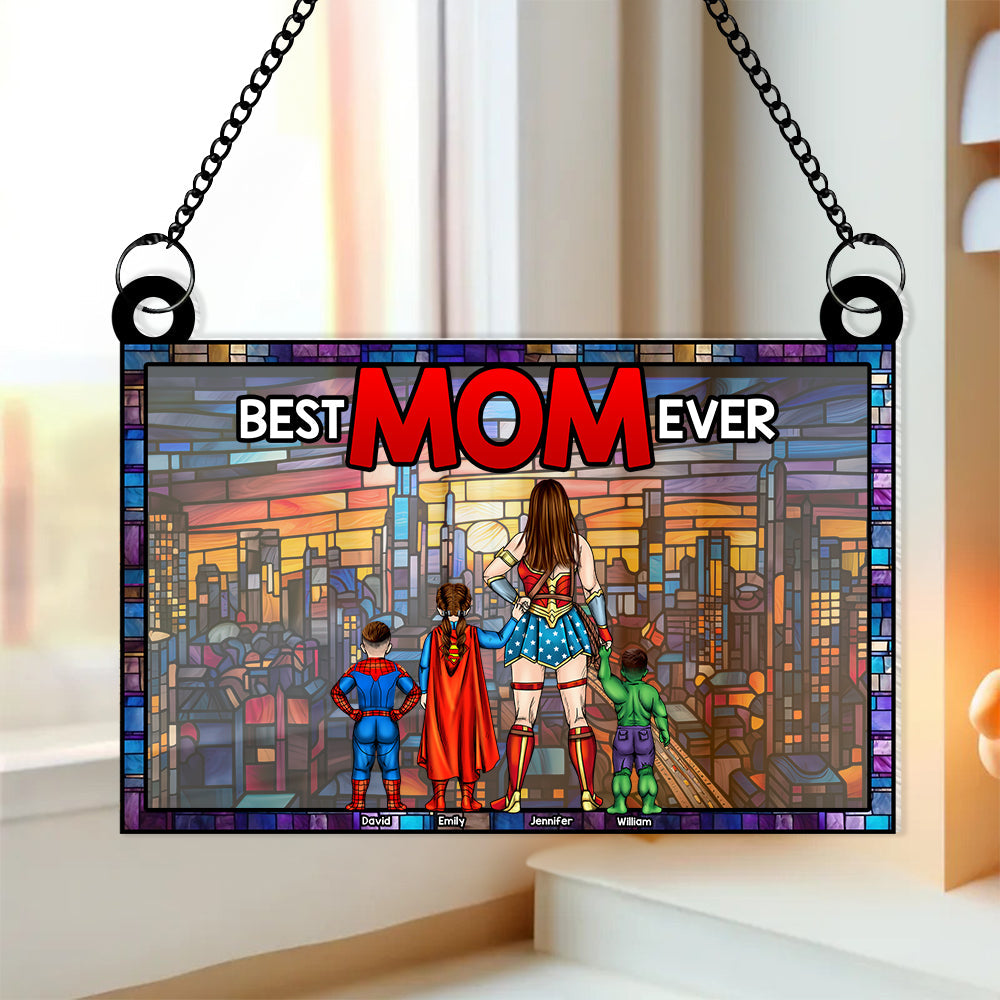 Personalized Gifts For Mom Suncatcher Window Hanging Ornament 02ohqn230424pa Mother's Day-Homacus