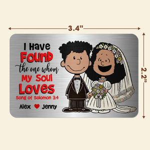 Personalized Gifts For Couple Wedding Wallet Card Found My Soul Loves 02XQMH090125DA-Homacus