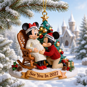 Sweet Expecting Parents Christmas Ornament – Personalized Pregnancy Gift 11PGQN221026-Homacus