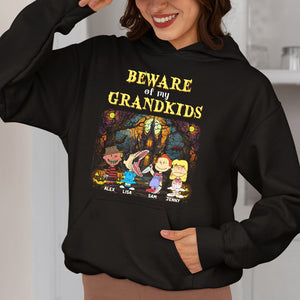 Personalized Gifts For Grandma 2D Shirt, Horror Character Grandkids 02NAMH270824HG-Homacus