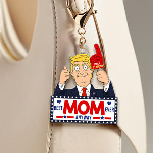 Personalized Gifts For Mom Keychain, Terrific Mom 07qhqn200225hg-Homacus