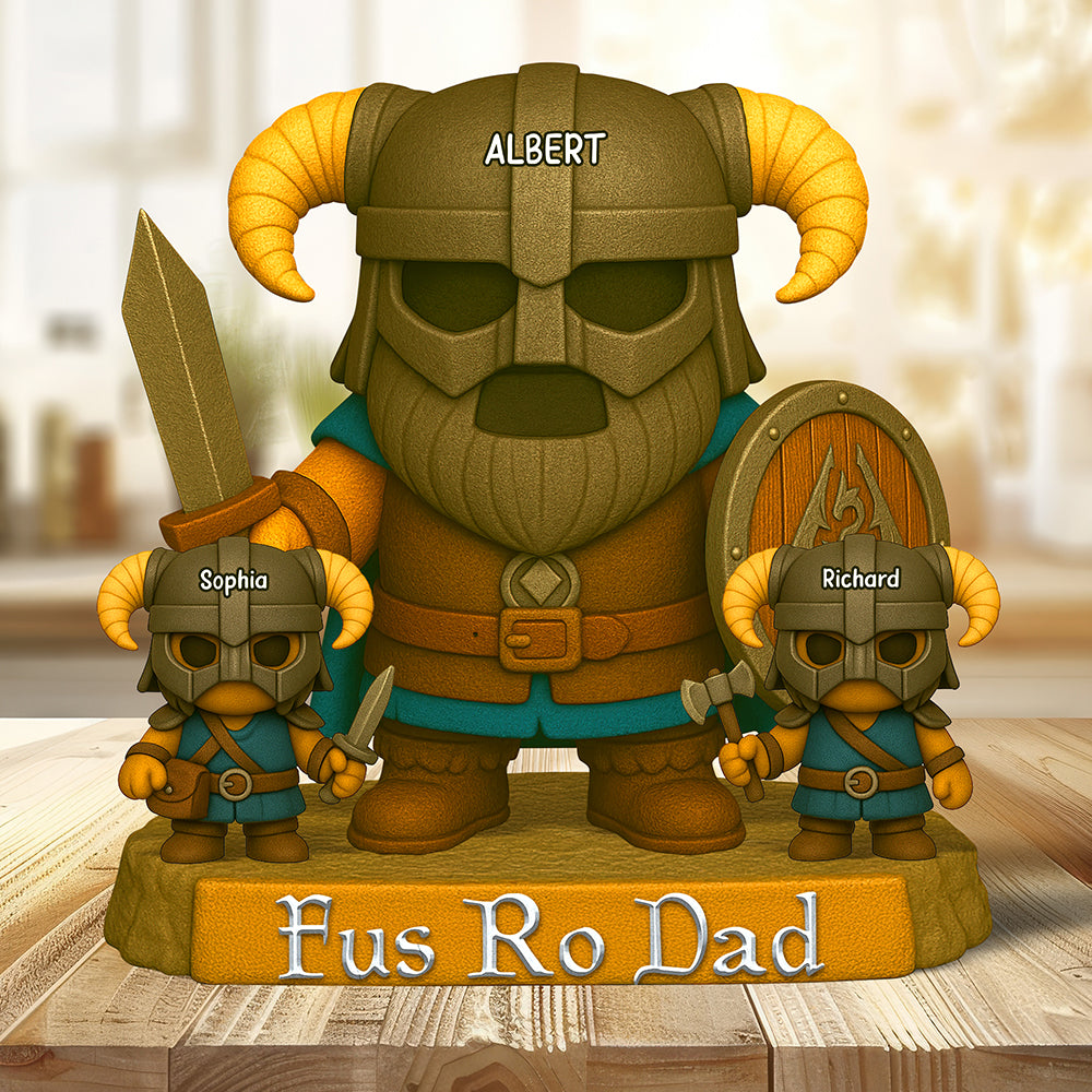 Game Dad Plaque - Personalized Gifts For Dad 04naqn050525-Homacus