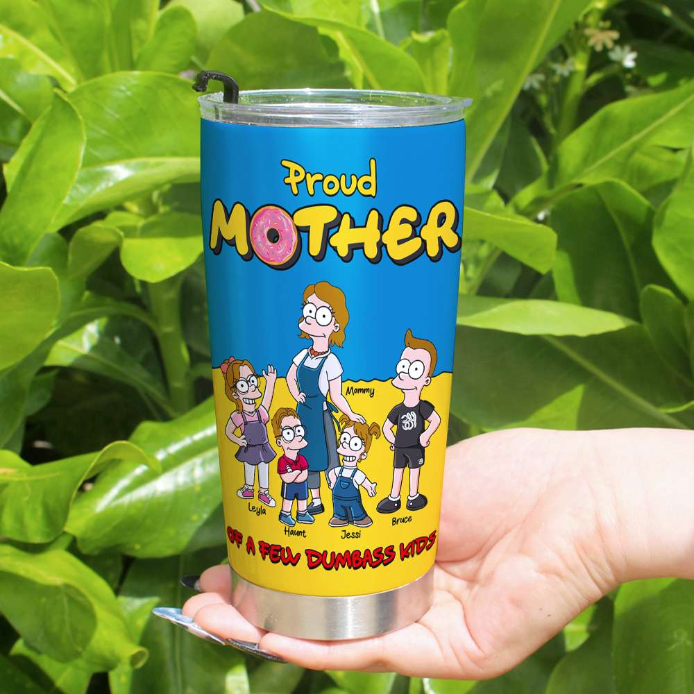 Proud Mother 20oz Tumbler - Personalized Gifts For Mother 01KALU020425PA-Homacus