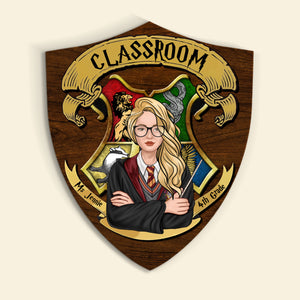 Personalized Gifts For Teacher Wood Sign 04httn060624tm-Homacus