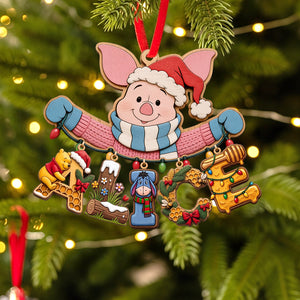 Name Art Woodland String Ornament, Personalized Gifts 03qhtn230926-Homacus
