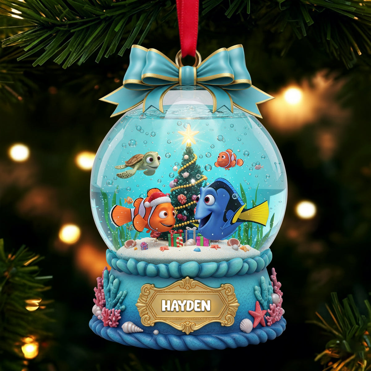 Adorable Christmas Ornament Personalized Christmas Gifts 01pglu161025-Homacus