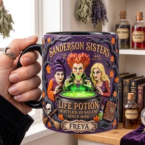 Macabre Spell Sisters Brew House Magic Mug - Personalized Gifts 01hutn110926