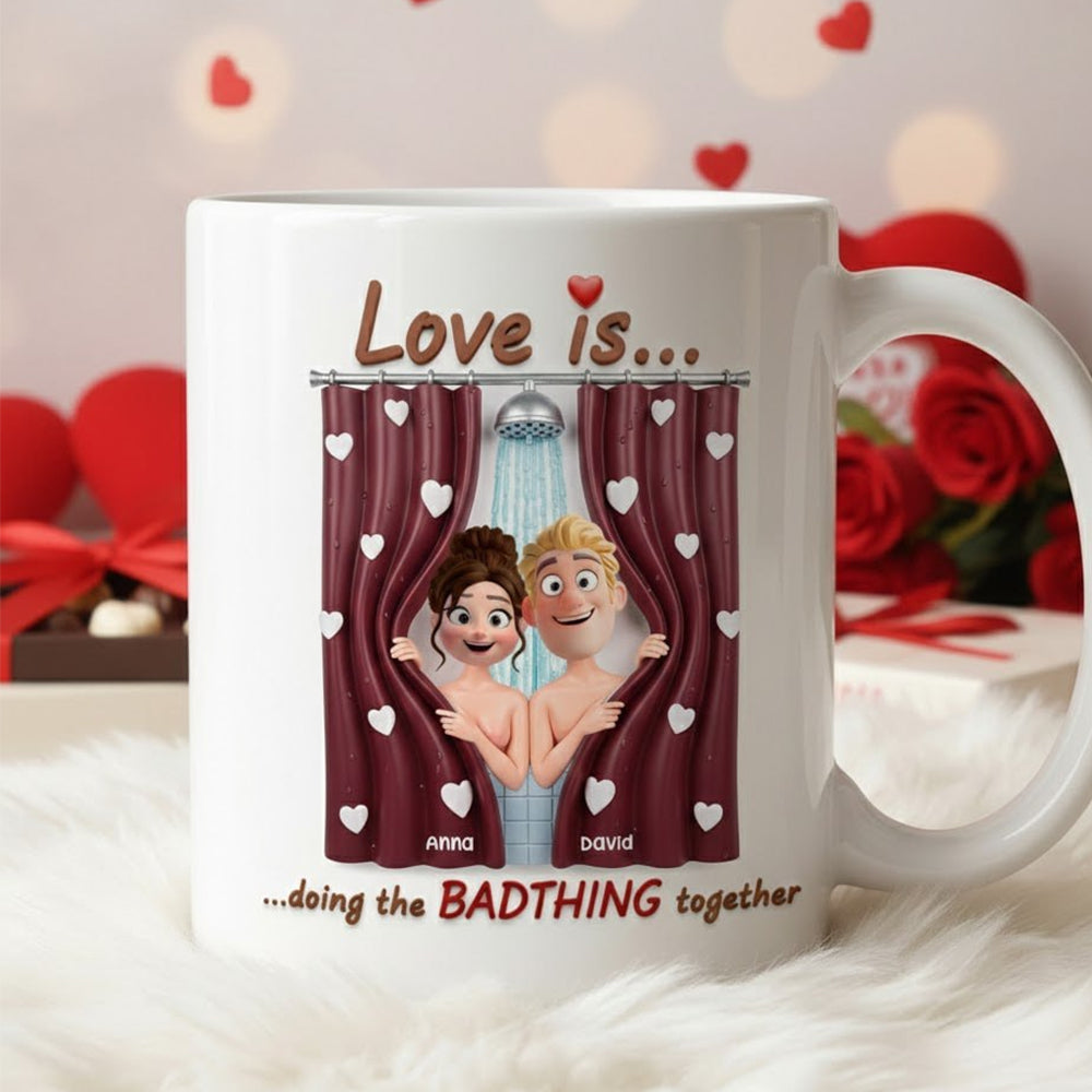 Naughty Couple Coffee Mug - Personalized Gifts For Couples 03totn081225-Homacus