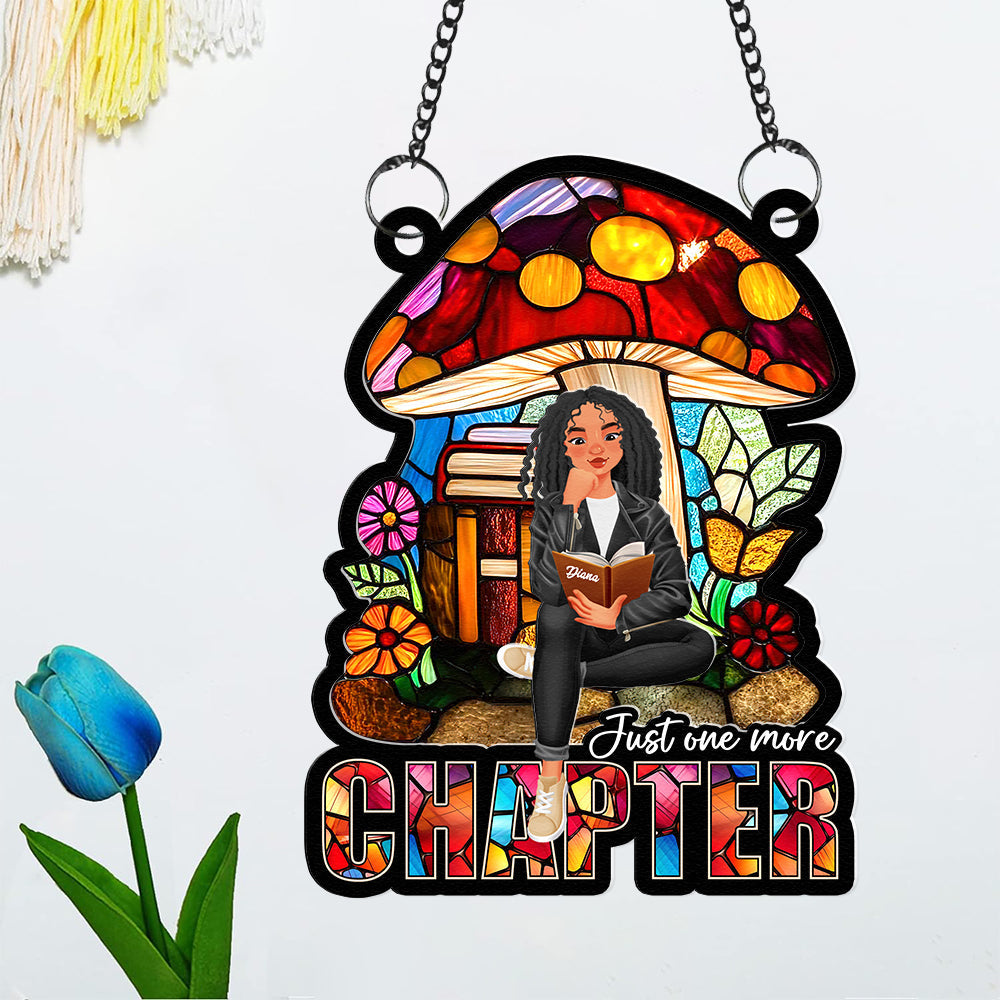 Personalized Gifts For Girl Book Lover Suncatcher Ornament 02xqqn251224pa-Homacus