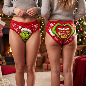 Funny Festive Women's Briefs - Personalized Christmas Gifts For Her 05hutn280926