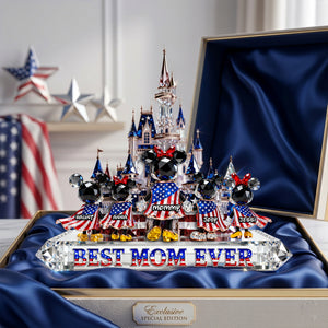 Best Mom Ever Acrylic Plaque - Personalized Gifts For Mom 03OHLU240326-Homacus