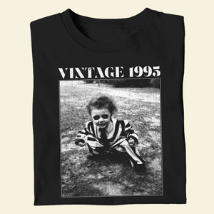 Birthday Halloween Costume Vintage Shirt - Custom Photo Gifts For Loved Ones 03nata290825-Homacus