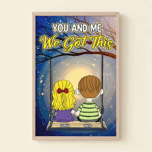 Personalized Gifts For Couple Canvas Print 02ohtn091224hg You And Me We Got This-Homacus