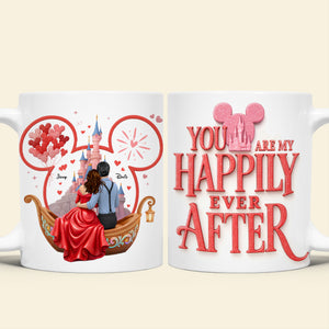 My Happily Ever After Coffee Mug - Personalized Gifts For Couple 04hutn131225-Homacus