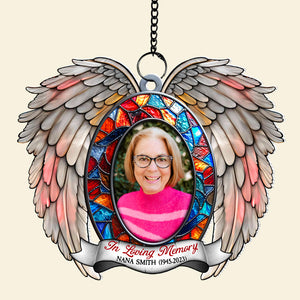 Custom Photo Gifts For Heaven Christmas Suncatcher Ornament 04HUTN241024-Homacus