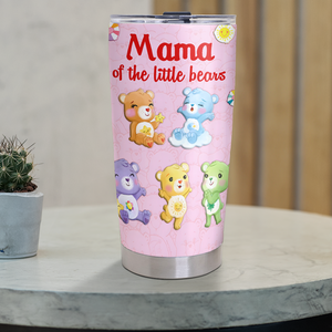 Personalized Christmas Gifts For Mom Tumbler, Mama of the Little Bears 05kapu071024-Homacus