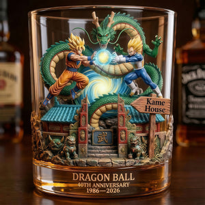 40 Years Of Legend Round Glass - Gifts For Anime Lovers 06TYLU200326-Homacus