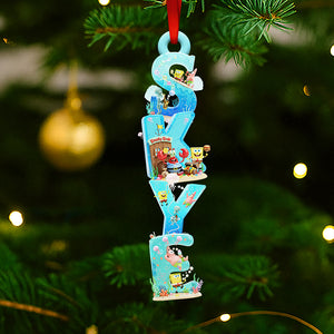 Undersea Alphabet Ornament Personalized Christmas Gifts 01PADT301025-Homacus