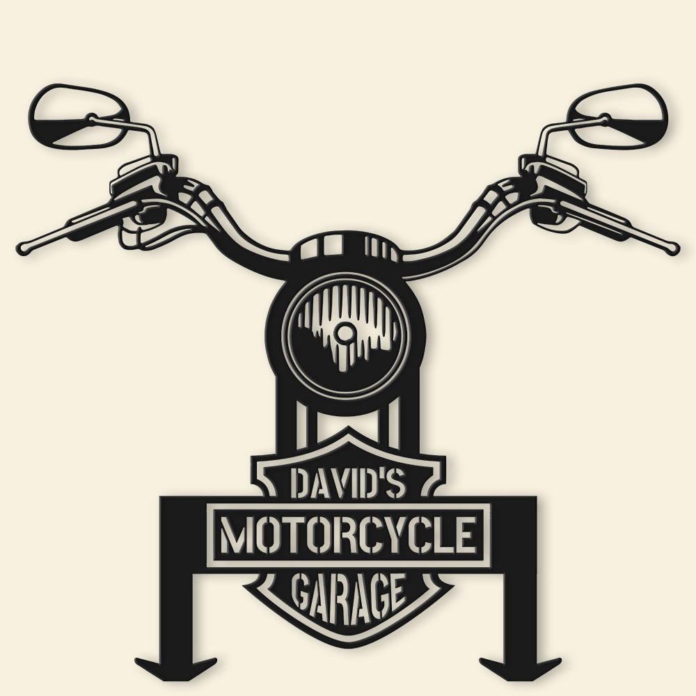 Personalized Gifts For Motorcycle Lovers Hanging Metal Sign 05NADT210624-Homacus