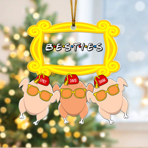 Personalized Funny Christmas Gifts For Besties Acrylic Ornament 03kaqn270924-Homacus