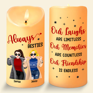 Personalized Gifts For Friends LED Candle, Cool Girl 01TGTN281024PA-Homacus