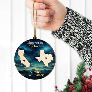 Personalized Gift For Long Distance Relationship, Wooden Ornament 01TOMH071024HU-Homacus