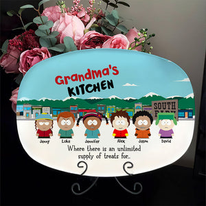 Personalized Gifts For Grandma Resin Plate 02XQDT261124HG-Homacus