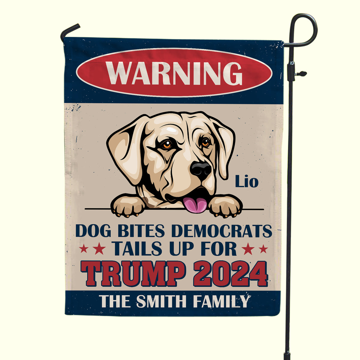 Personalized Gifts For Dog Lovers Garden Flag 02NATN050724-Homacus