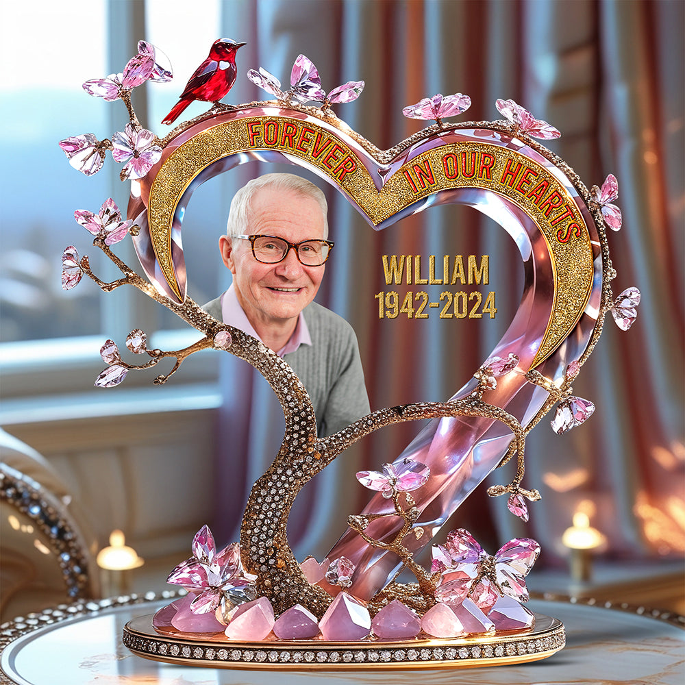 Memorial Acrylic Plaque Custom Photo Gifts For Heaven 04TGQN280425-Homacus