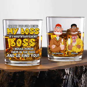 Personalized Funny Gifts For Boss Whiskey Glass 05tgtn120225pa-Homacus